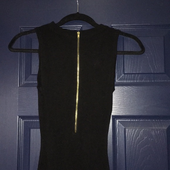 Black mesh Bebe dress size xs - Picture 2 of 8